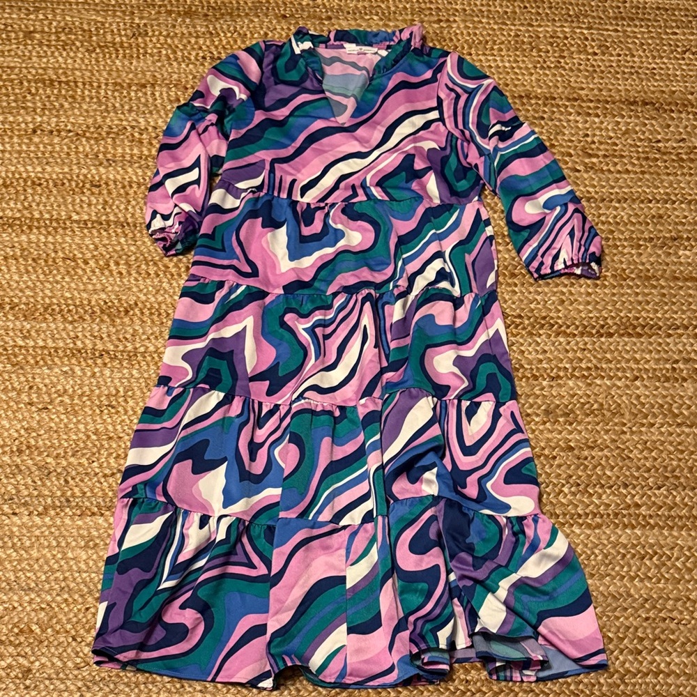 Michelle McDowell dress perfect for fall, work, church, wedding guest Size M